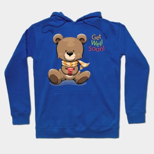 Get Well Soon Cute Bear Hoodie